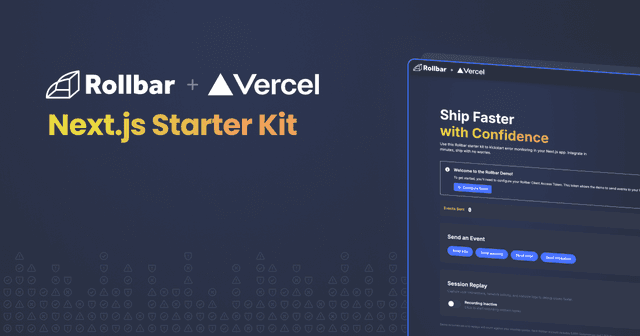 Rollbar + Vercel starter kit