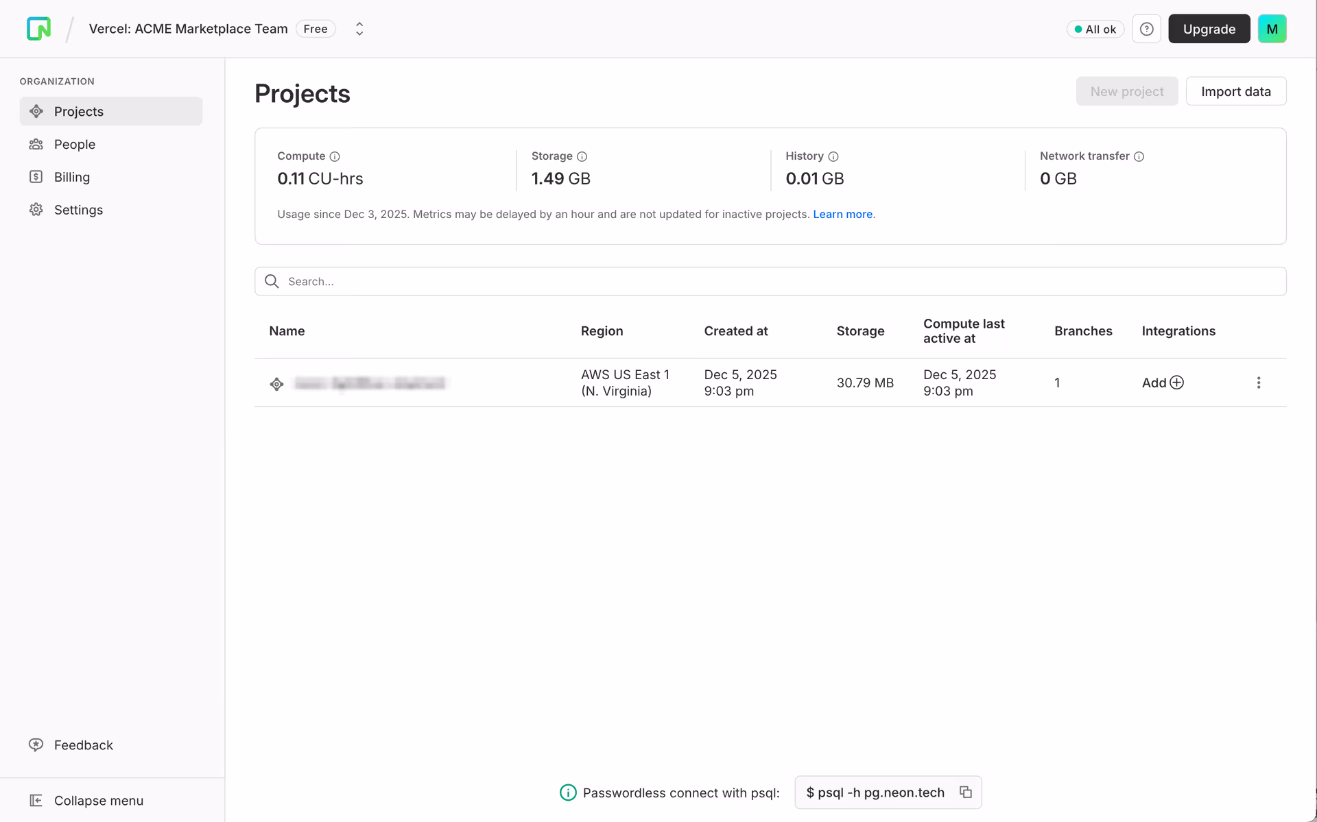 List of Neon projects