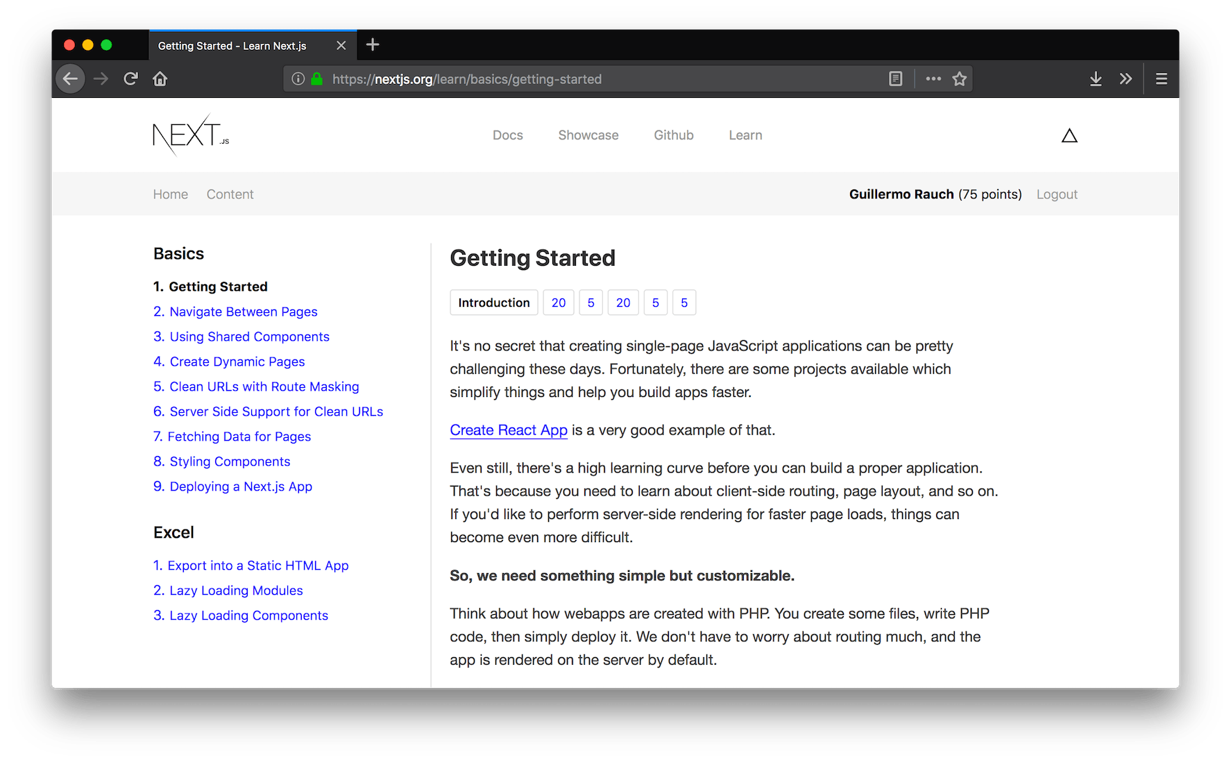 The easiest way to start learning Next.js