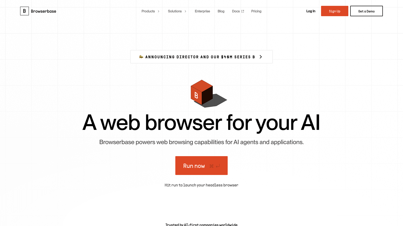Screenshot of https://www.browserbase.com/