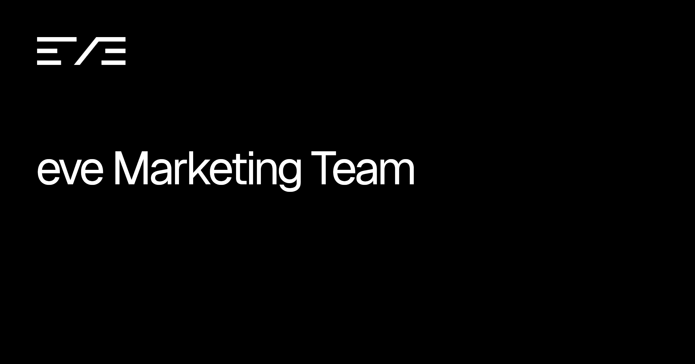 eve Marketing Team thumbnail